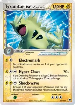 Tyranitar ex 99