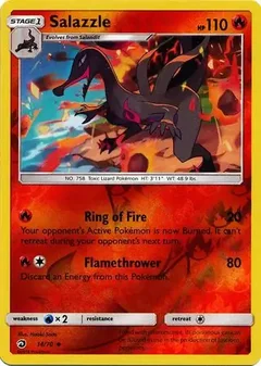 Salazzle Reverse Holo 14