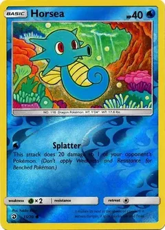 Horsea Reverse Holo 15