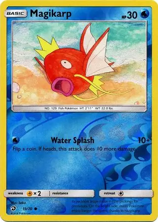 Magikarp Reverse Holo