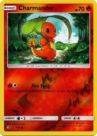 Charmander Reverse Holo