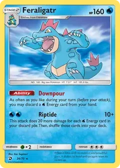 Feraligatr Holo 24