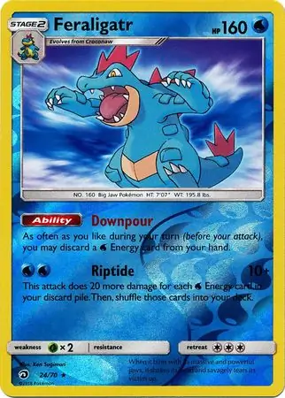 Feraligatr Reverse Holo