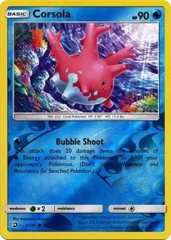 Corsola Reverse Holo 27