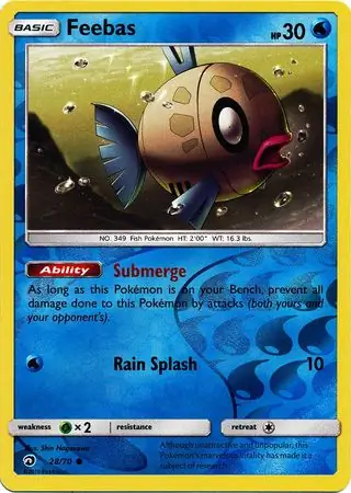 Feebas Reverse Holo
