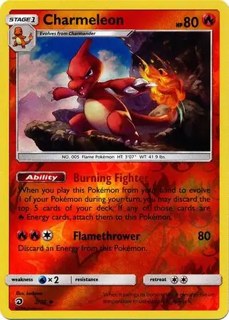 Charmeleon Reverse Holo