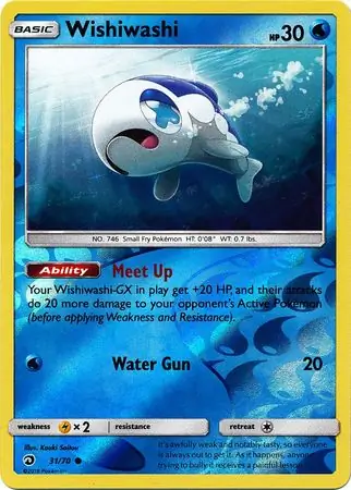 Wishiwashi Reverse Holo