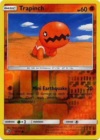 Trapinch Reverse Holo