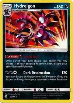 Hydreigon Reverse Holo 33