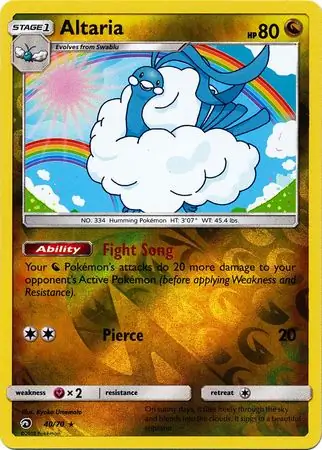 Altaria Reverse Holo