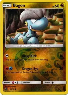 Bagon Reverse Holo 42