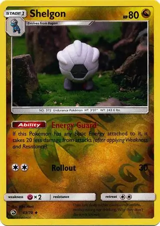 Shelgon Reverse Holo