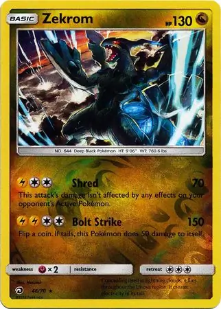 Zekrom Reverse Holo