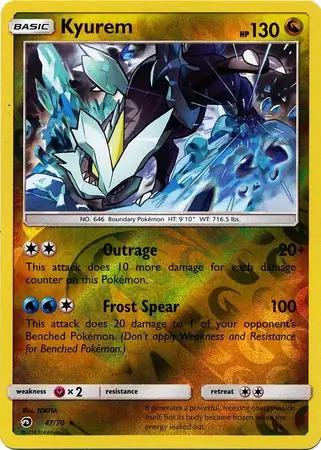 Kyurem Reverse Holo