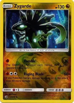 Zygarde Reverse Holo 49