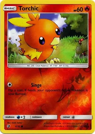 Torchic Reverse Holo