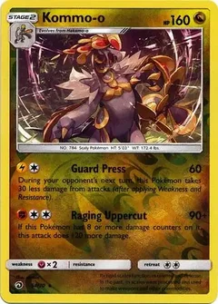 Kommo-o Reverse Holo 54