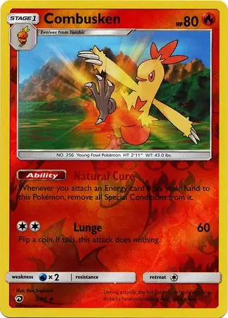 Combusken Reverse Holo