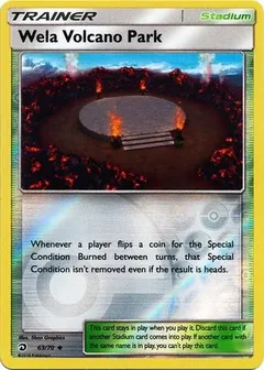 Wela Volcano Park Reverse Holo 63
