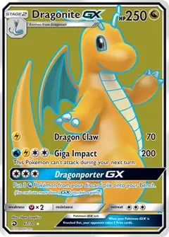 Full Art Dragonite GX 67