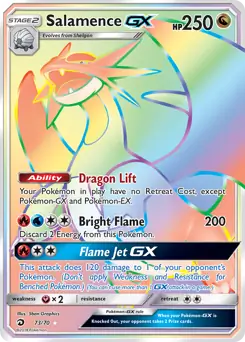 Salamence GX Secret