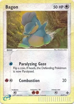 Bagon Reverse Holo 23