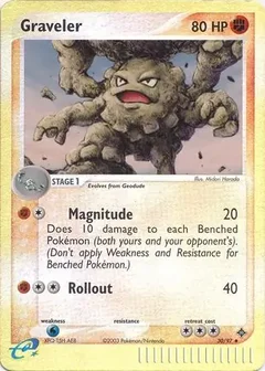 Graveler Reverse Holo 30