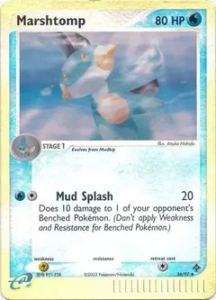 Marshtomp Reverse Holo 36