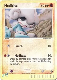Meditite Reverse Holo 37