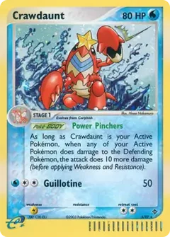 Crawdaunt Holo 3