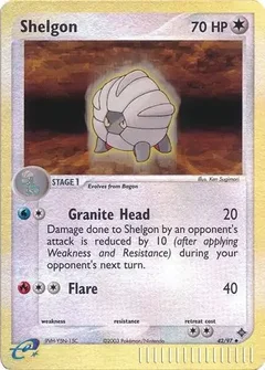 Shelgon Reverse Holo 42