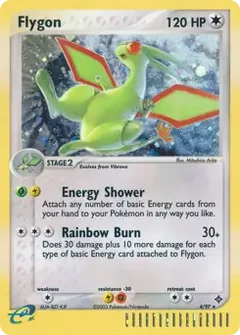 Flygon Holo 4