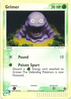 Grimer Reverse Holo 57