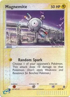 Magnemite Reverse Holo 62