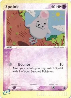 Spoink Reverse Holo 73