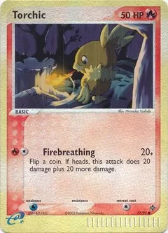 Torchic Reverse Holo 77