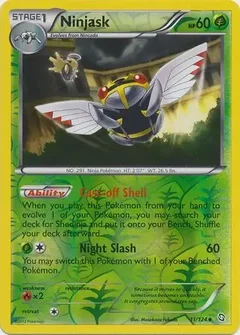 Ninjask Reverse Holo 11