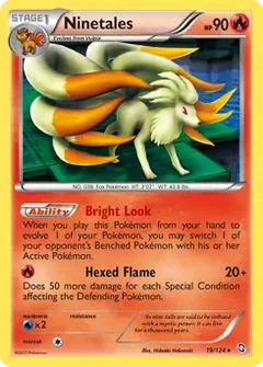 Ninetales Holo 19