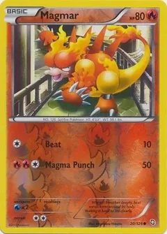 Magmar Reverse Holo 20