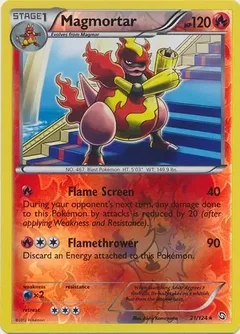 Magmortar Reverse Holo 21