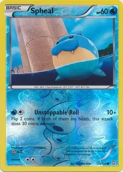 Spheal Reverse Holo 29