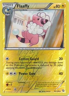 Flaaffy Reverse Holo 39