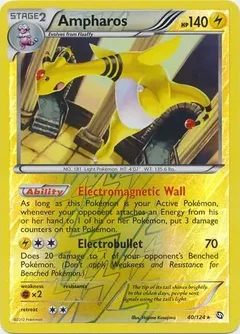 Ampharos Reverse Holo 40