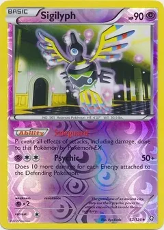 Sigilyph Reverse Holo 52