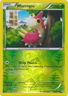 Wurmple Reverse Holo 6