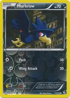 Murkrow Reverse Holo 72