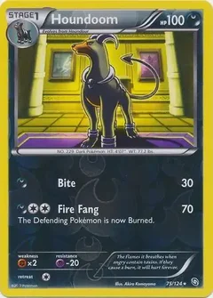Houndoom Reverse Holo 75