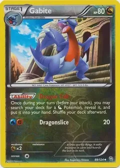Gabite Reverse Holo 89