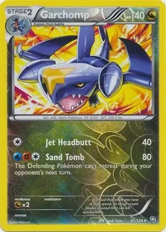 Garchomp Reverse Holo 91