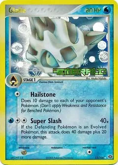Glalie Reverse Holo 13